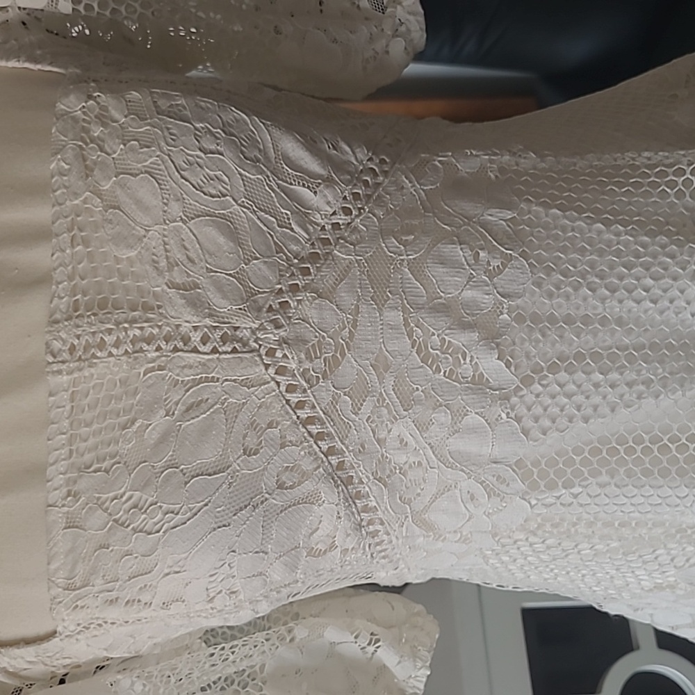 FREE PEOPLE White Babydoll Dress - Picture 14 of 15